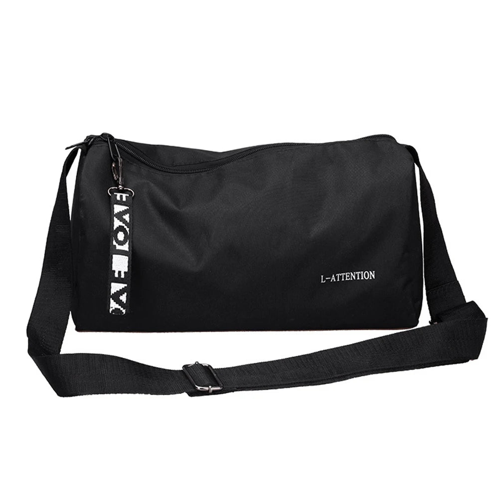 Portable Outdoor Fitness Gym Bags Multifunction Fashion Sport Gym Storage Bag 600D Nylon Adjustable Strap for Men Women